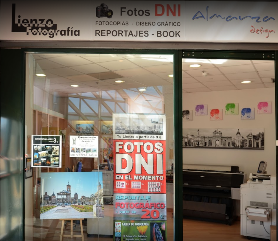 lienzo fotografía